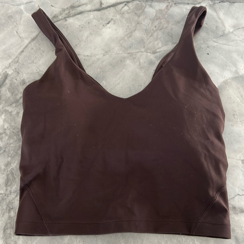 Lululemon Align Tank Top size 2 ESPRESSO